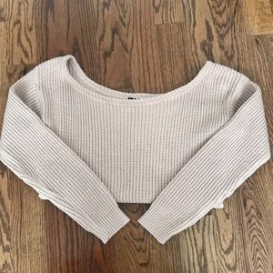 Missguided Off-Shoulder Slouchy Sweater